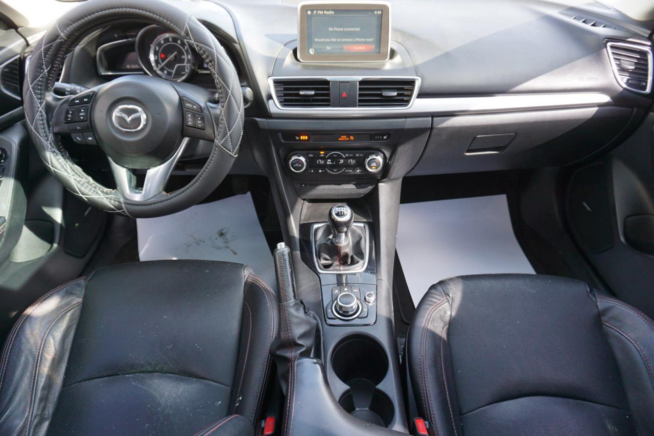 2015 Mazda MAZDA3 2.5L GT 6 SPEED CERTIFIED *FREE ACCIDENT* NAV CAMERA BLUETOOTH HEATED LEATHER SUNROOF BOSS CRUISE ALLOYS - Photo #12