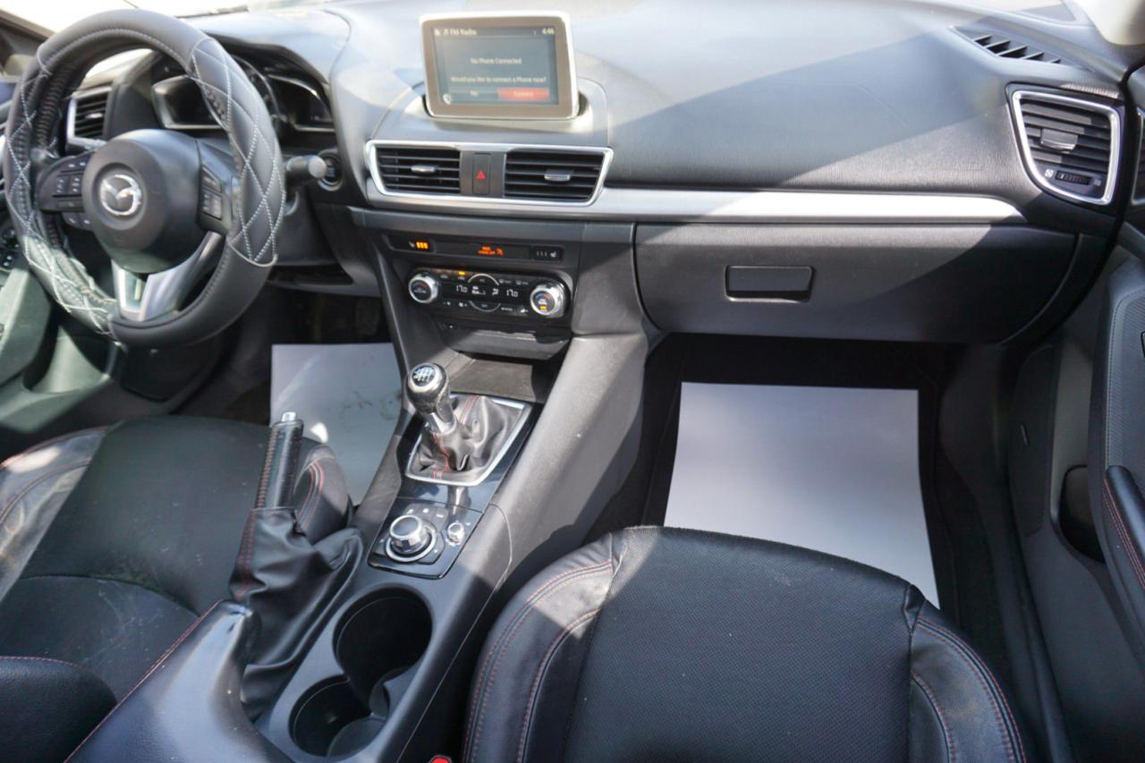 2015 Mazda MAZDA3 2.5L GT 6 SPEED CERTIFIED *FREE ACCIDENT* NAV CAMERA BLUETOOTH HEATED LEATHER SUNROOF BOSS CRUISE ALLOYS - Photo #13
