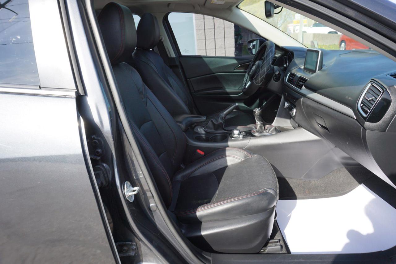 2015 Mazda MAZDA3 2.5L GT 6 SPEED CERTIFIED *FREE ACCIDENT* NAV CAMERA BLUETOOTH HEATED LEATHER SUNROOF BOSS CRUISE ALLOYS - Photo #18