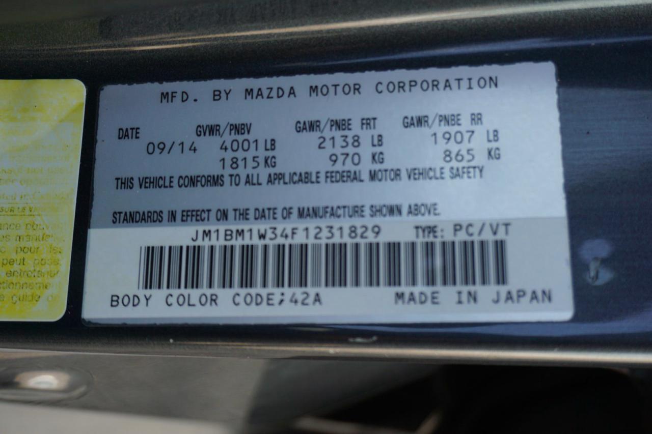 2015 Mazda MAZDA3 2.5L GT 6 SPEED CERTIFIED *FREE ACCIDENT* NAV CAMERA BLUETOOTH HEATED LEATHER SUNROOF BOSS CRUISE ALLOYS - Photo #39