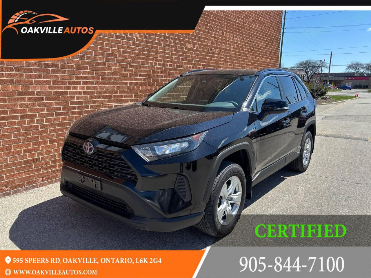 Used 2021 Toyota RAV4 Hybrid LE AWD for sale in Oakville, ON