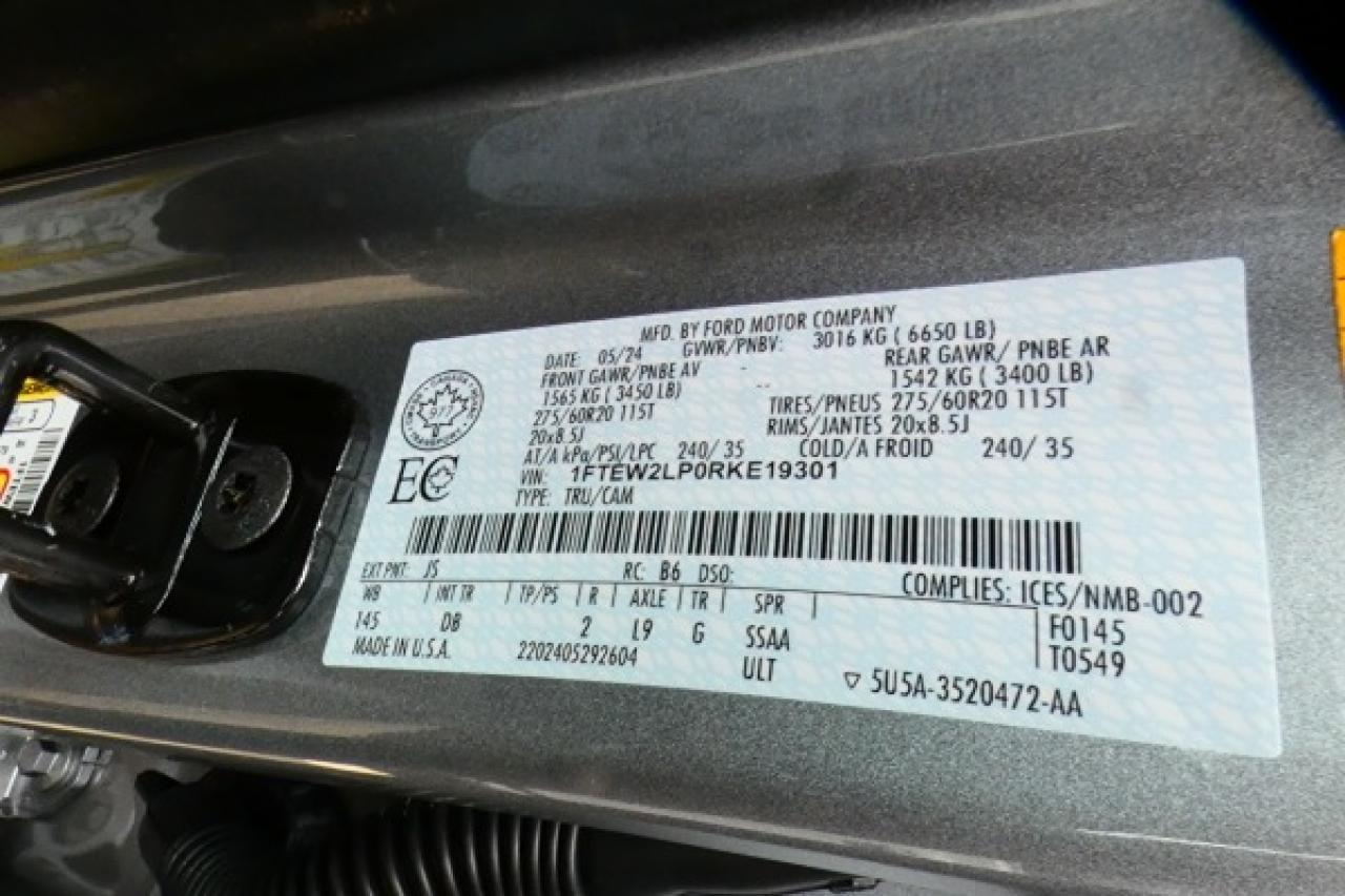 2024 Ford F-150 STX 4WD SuperCrew w/cloth seats, NAV, BUC - Photo #21