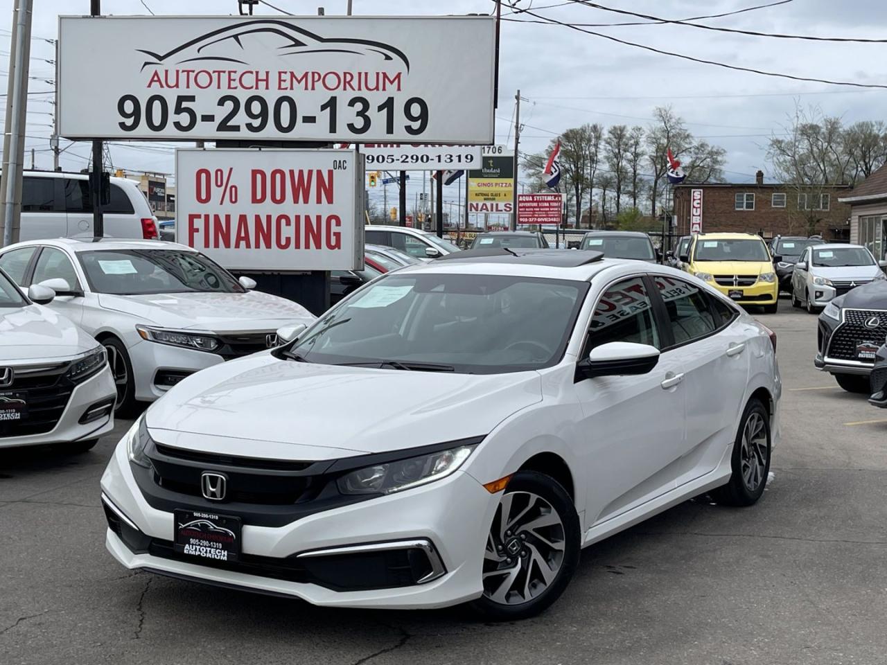 Used 2019 Honda Civic EX / Honda Sensing / Sunroof / Push Start for sale in Mississauga, ON