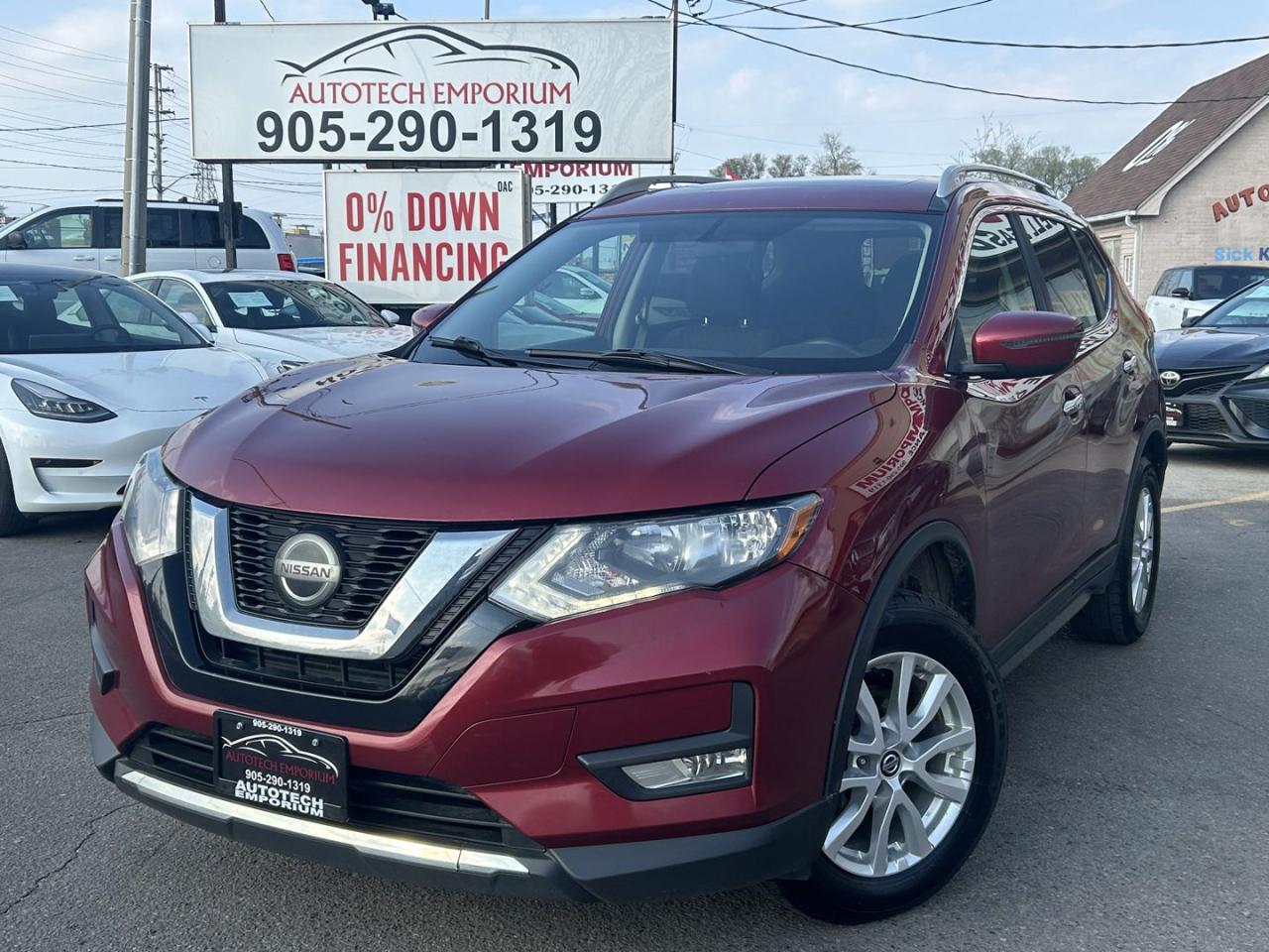 Used 2018 Nissan Rogue SV AWD / Pano Roof / Push Start / Reverse Camera for sale in Mississauga, ON