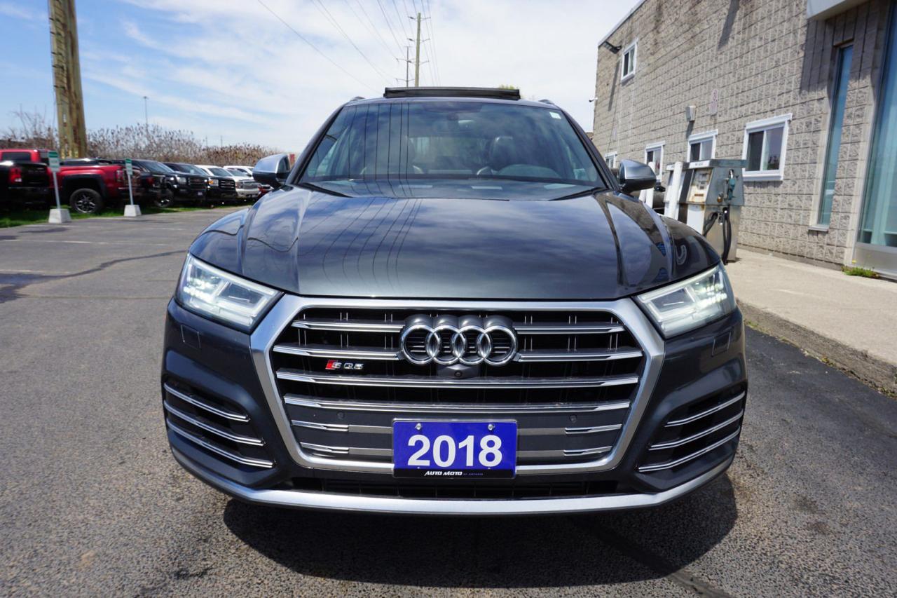2018 Audi SQ5 3.0T V6 PROGRESSIV AWD CERTIFIED *ACCIDENT FREE*AUDI MAINTAIN* CAMERA NAV BLUETOOTH LEATHER HEATED SEATS PANO ROOF CRUISE ALLOYS - Photo #2