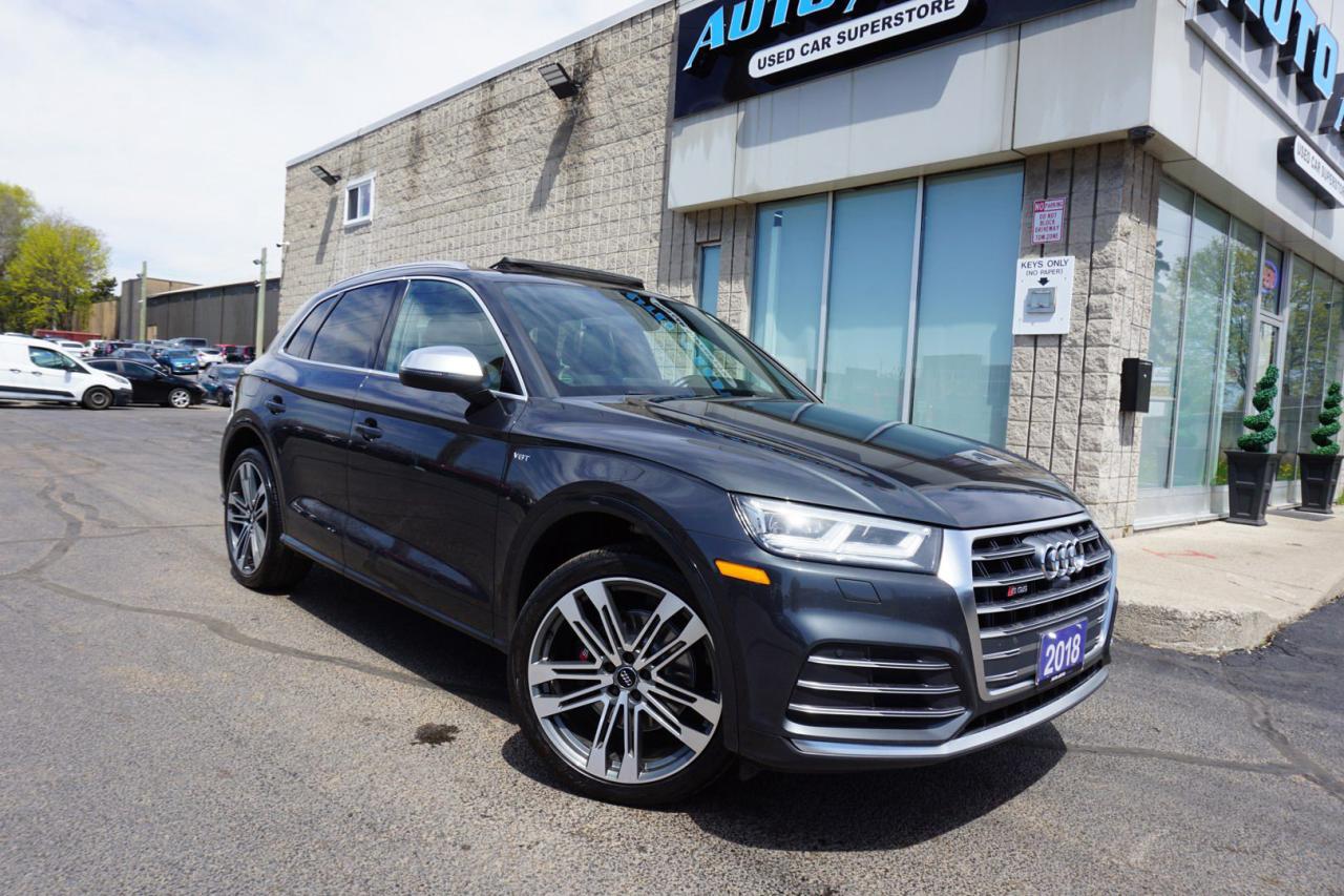 2018 Audi SQ5 3.0T V6 PROGRESSIV AWD CERTIFIED *ACCIDENT FREE*AUDI MAINTAIN* CAMERA NAV BLUETOOTH LEATHER HEATED SEATS PANO ROOF CRUISE ALLOYS - Photo #8