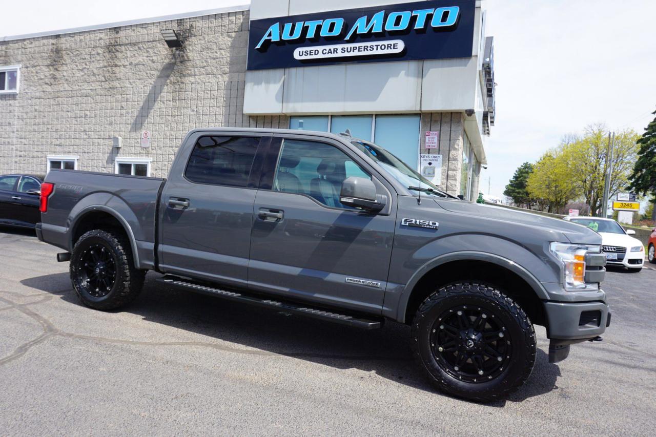 2018 Ford F-150 V6 LARIAT DIESEL 4WD CERTIFIED *31 FORD RECORDS* CAMERA NAV BLUETOOTH LEATHER HEATED SEATS CRUISE ALLOYS - Photo #1