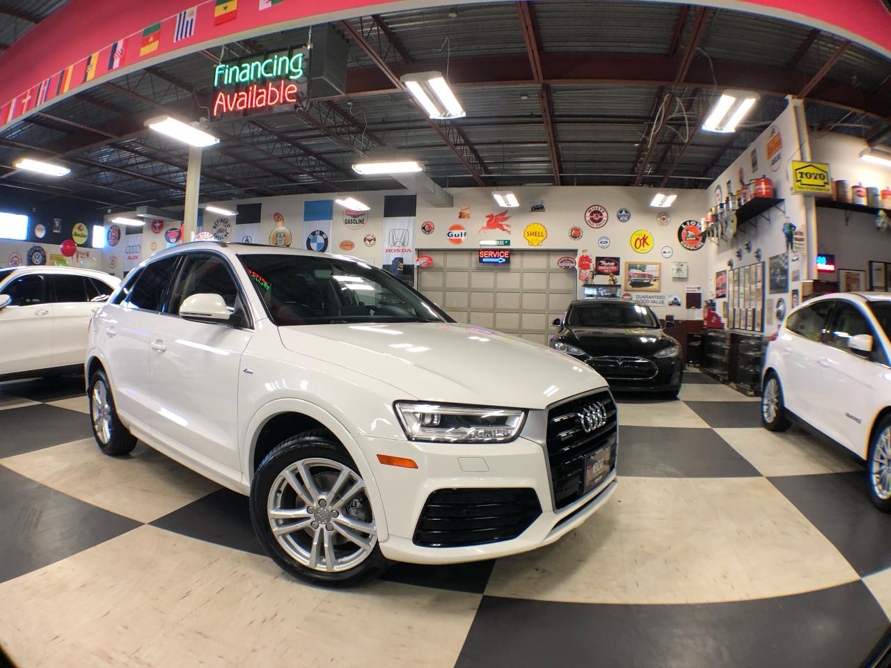 2016 Audi Q3 TECHNIK S-LINE AWD LEATHER PAN/ROOF NAVI B/SPOT