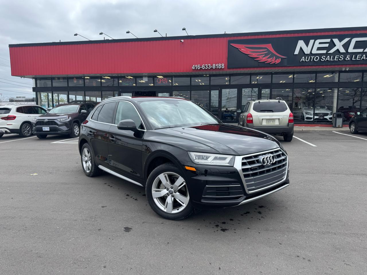 Used 2019 Audi Q5 TECHNIK AWD LEATHER PAN/ROOF NAV B/SPOT CAMERA for sale in North York, ON