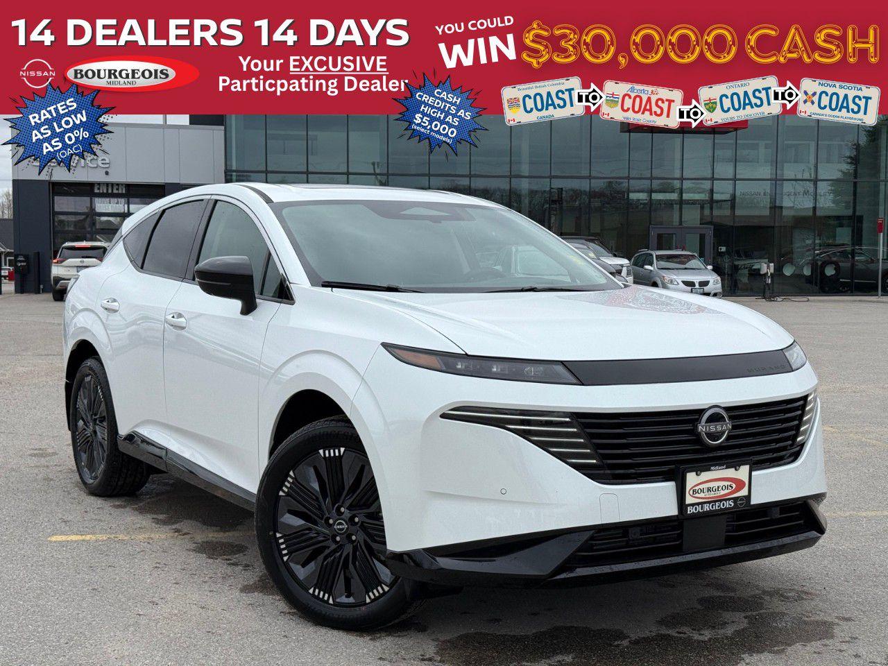 New 2025 Nissan Murano AWD PLATINUM for sale in Midland, ON