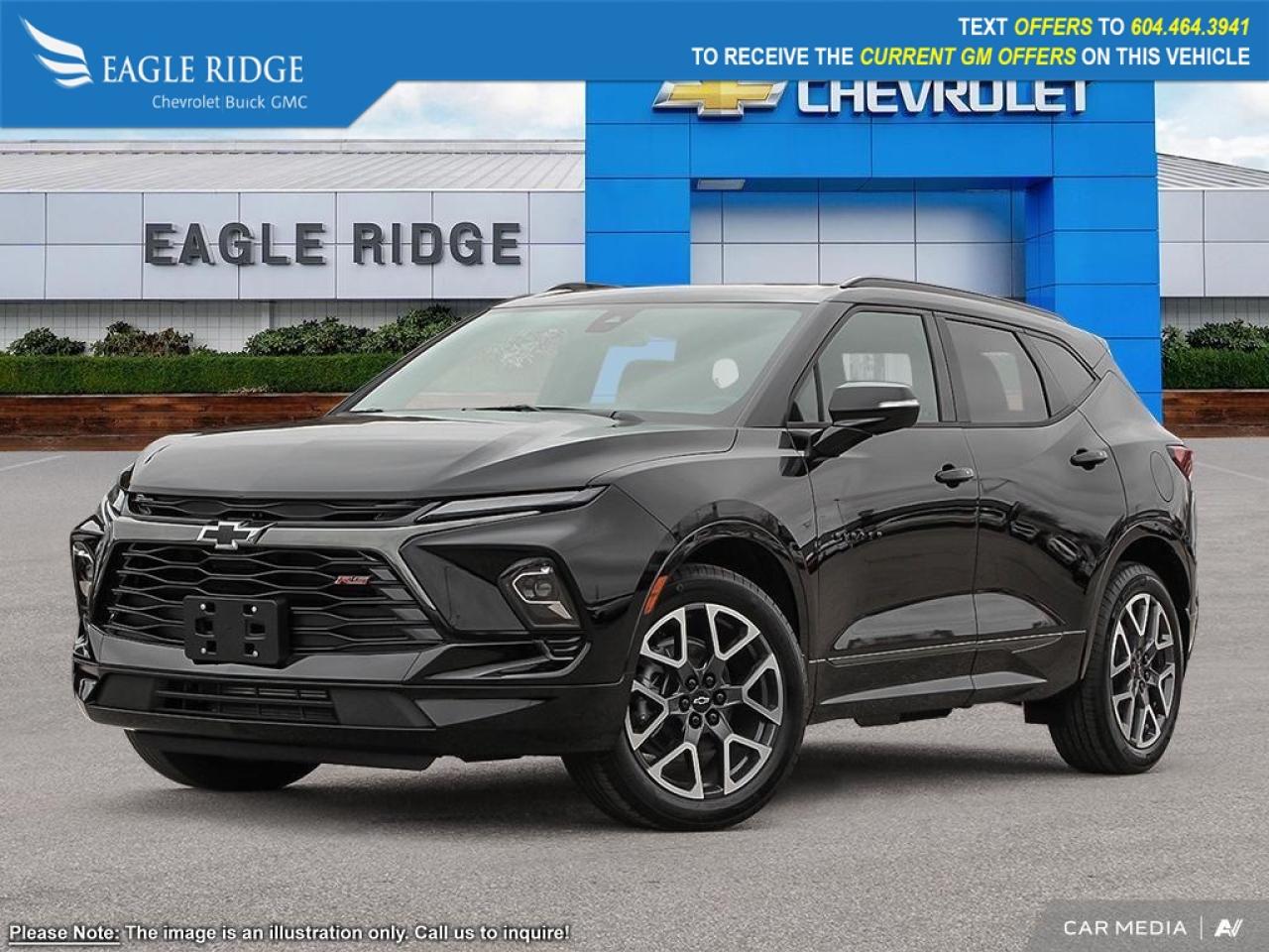 New 2025 Chevrolet Blazer RS Preferred Equipment Group, Safety Plus Package, Convenience Plus Package, for sale in Coquitlam, BC