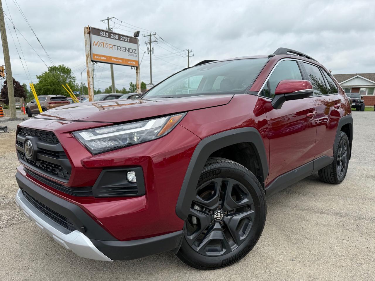 Used 2023 Toyota RAV4 Trail Sunroof! Leather! Loaded! for sale in Kemptville, ON