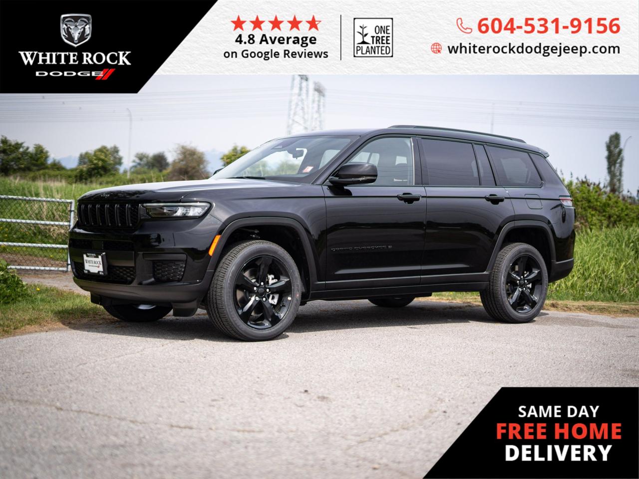 New 2025 Jeep Grand Cherokee L Laredo for sale in Surrey, BC