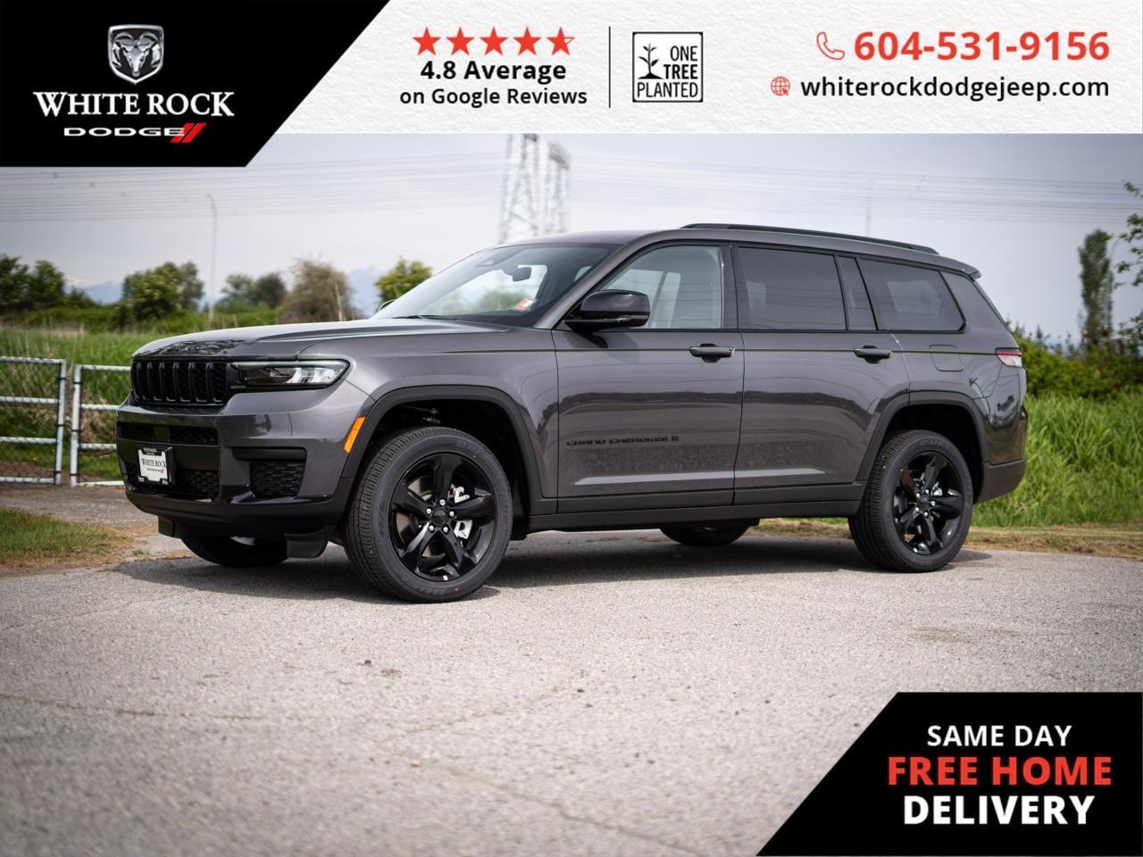 New 2025 Jeep Grand Cherokee L Laredo for sale in Surrey, BC