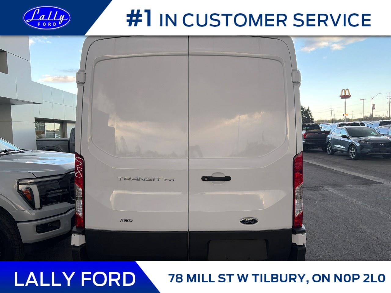 2025 Ford Transit Cargo Van T-150 148" Med Rf 8670 GVWR AWD Photo4