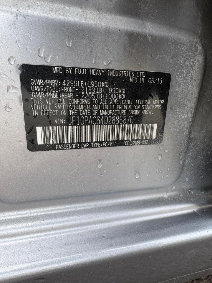 2013 Subaru Impreza 2.0i w/Touring Pkg - Photo #14