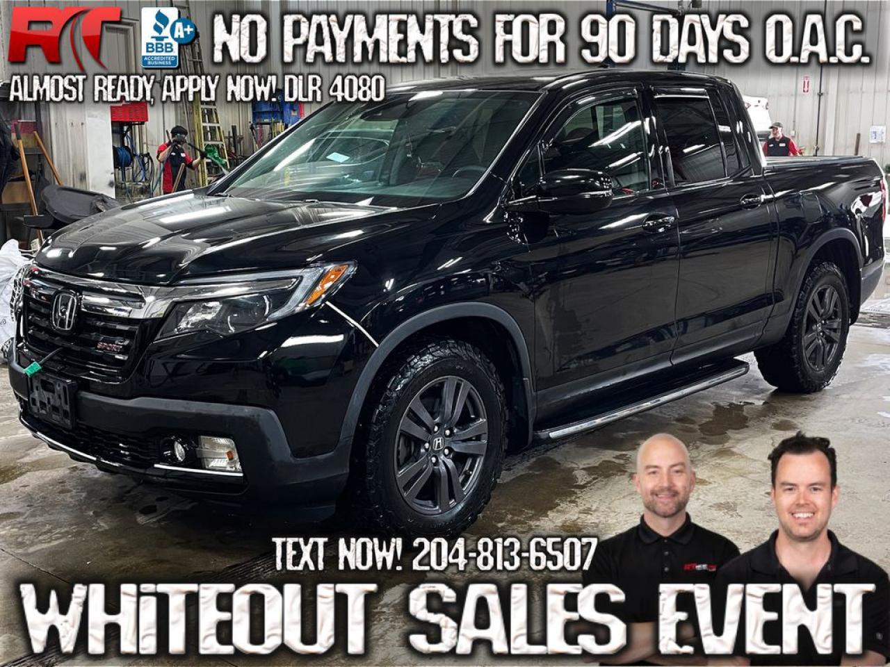 Used 2017 Honda Ridgeline SPORT for sale in Winnipeg, MB