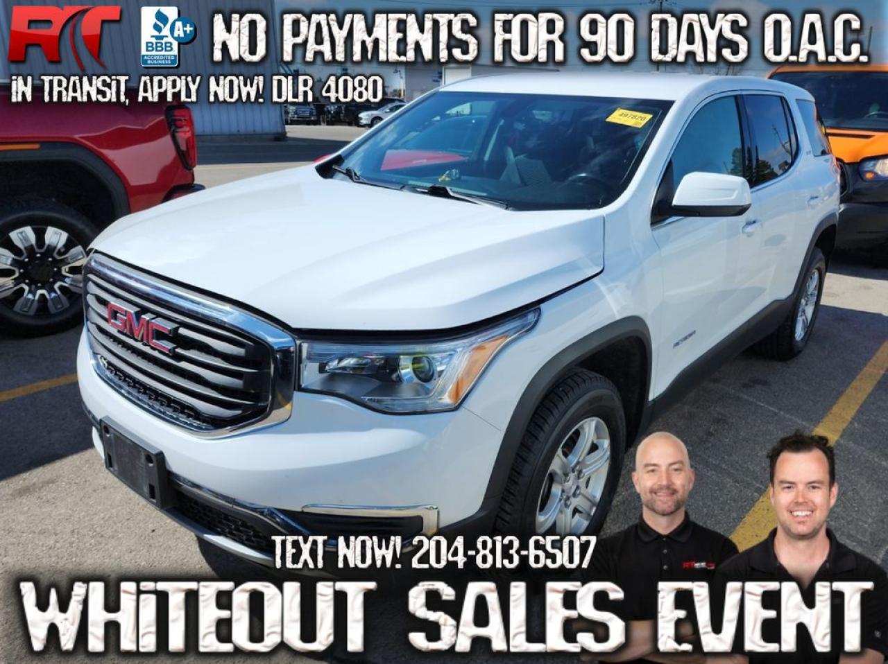 Used 2019 GMC Acadia SLE for sale in Winnipeg, MB
