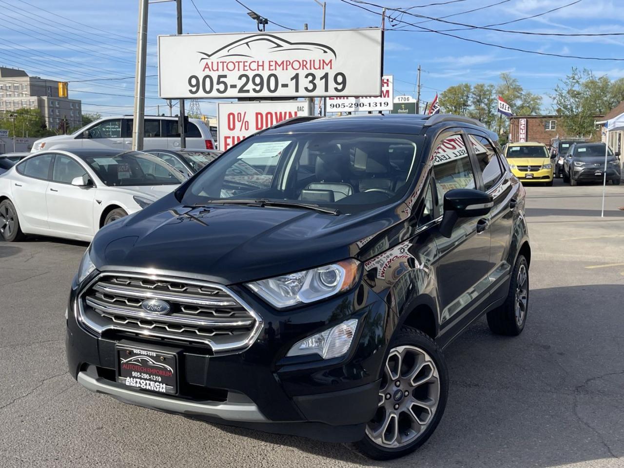 Used 2020 Ford EcoSport Titanium 4WD / Sunroof / Leather / Navi for sale in Mississauga, ON