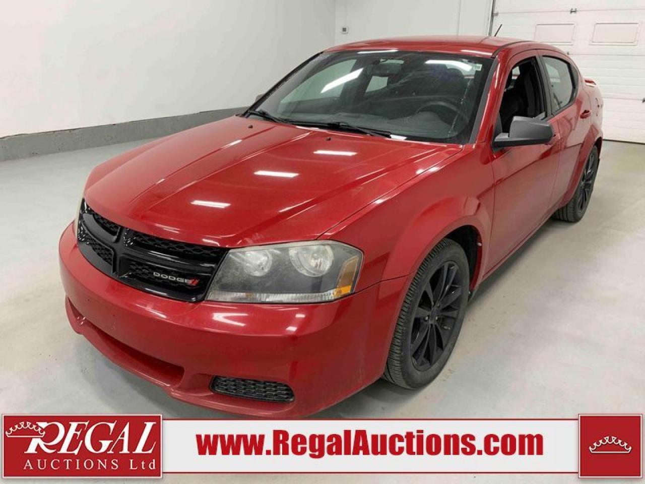 Used 2013 Dodge Avenger SE for sale in Calgary, AB