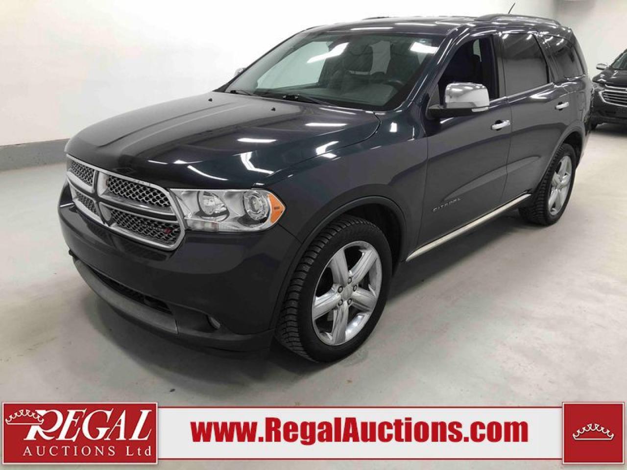 Used 2013 Dodge Durango Citadel for sale in Calgary, AB