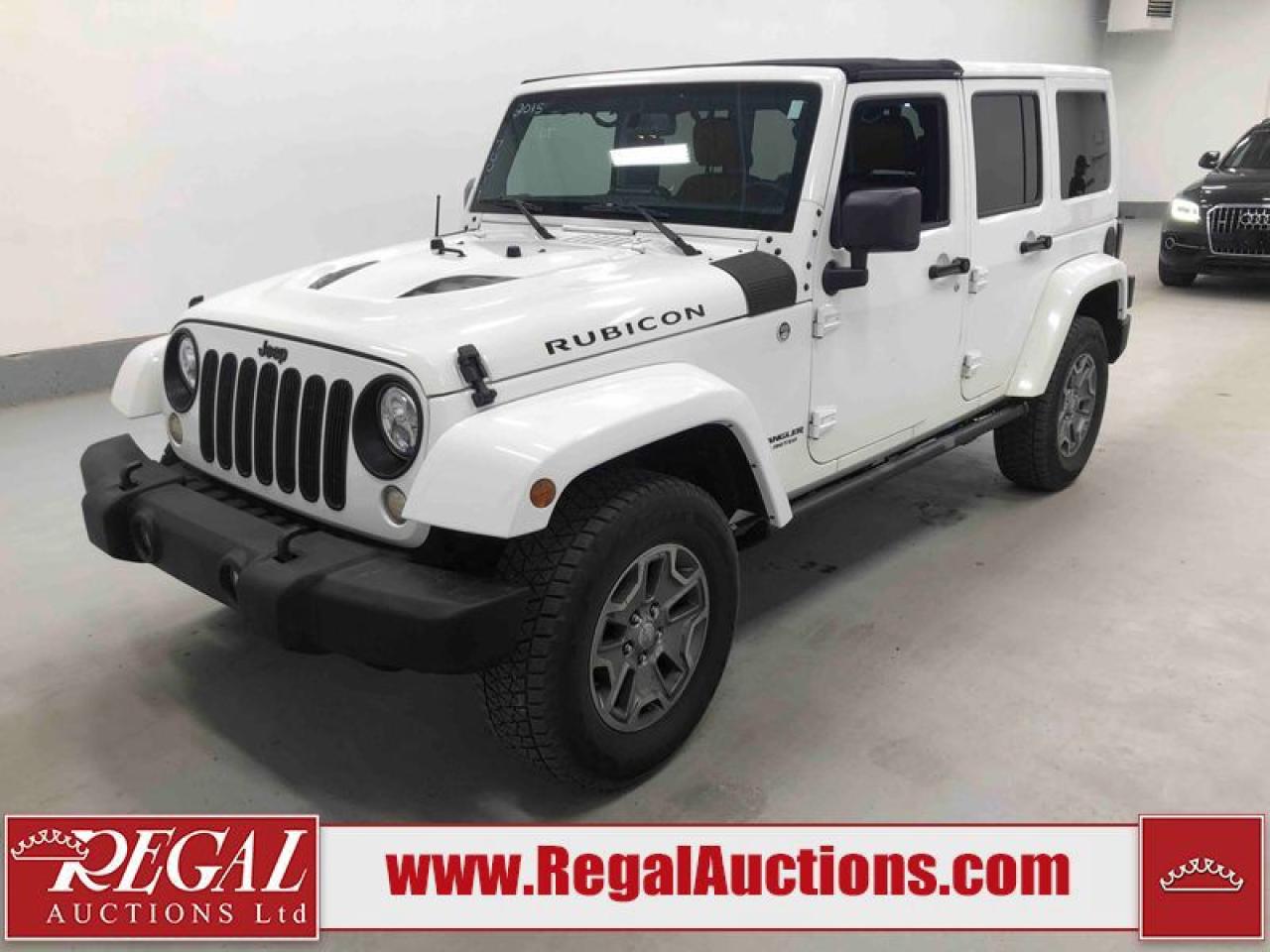 Used 2015 Jeep Wrangler RUBICON for sale in Calgary, AB