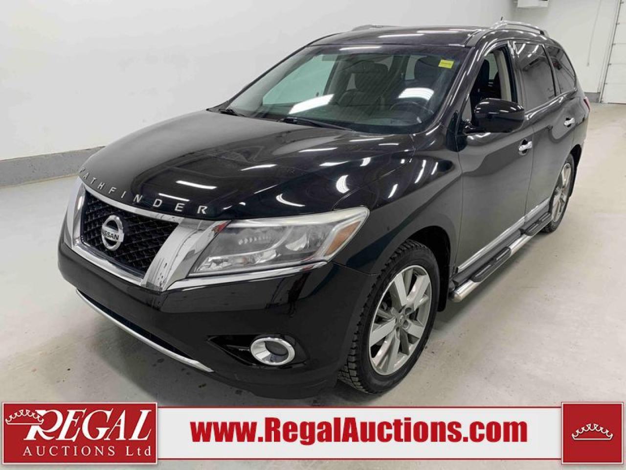 Used 2016 Nissan Pathfinder Platinum for sale in Calgary, AB