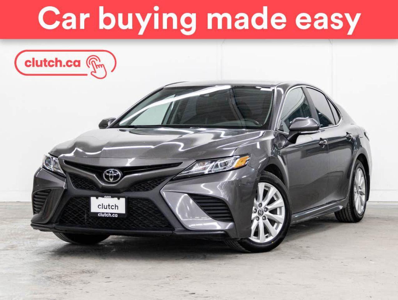 Used 2020 Toyota Camry SE w/ Apple CarPlay & Android Auto, Rearview Cam, Heated Front Seats for sale in Toronto, ON