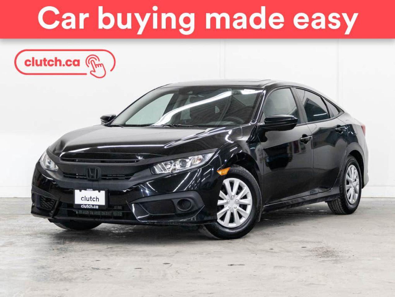Used 2017 Honda Civic EX w/Apple Carplay & Android Auto, Heated Front Seats, Backup Cam for sale in Toronto, ON