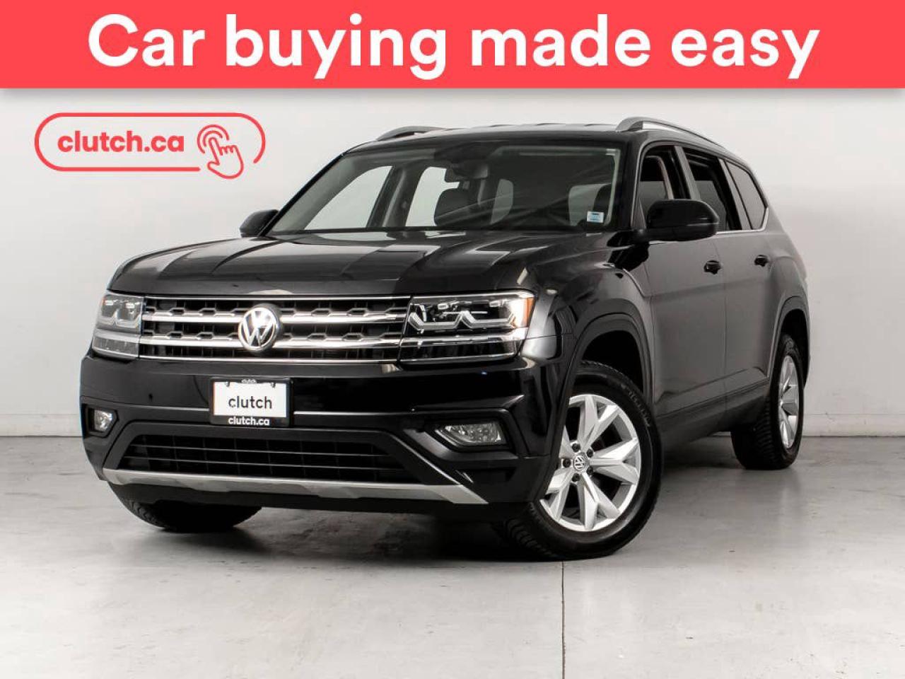 Used 2018 Volkswagen Atlas Comfortline w/ Apple CarPlay & Android Auto, Rearview Cam, Tri-Zone A/C for sale in Bedford, NS