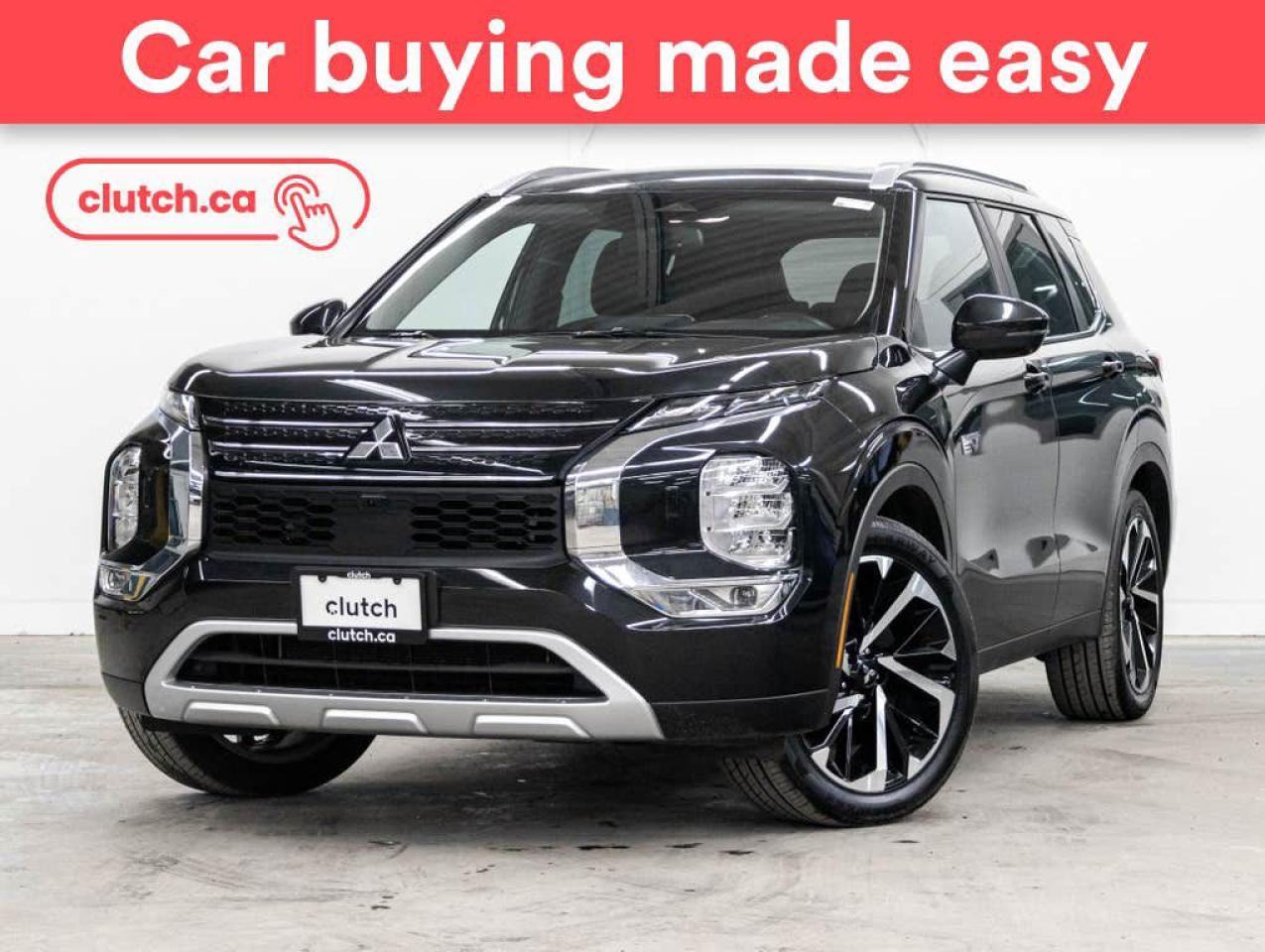 Used 2023 Mitsubishi Outlander Phev SEL S-AWC w/Apple CarPlay, Heated Front Seats, Rearview Cam for sale in Toronto, ON