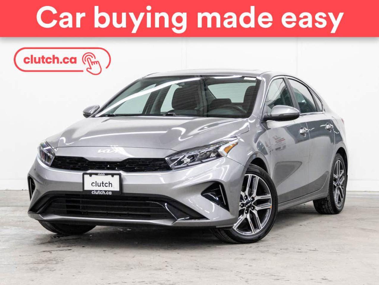 Used 2023 Kia Forte EX+ w/Apple Carplay & Android Auto, Heated Front Seats, Backup Cam for sale in Toronto, ON