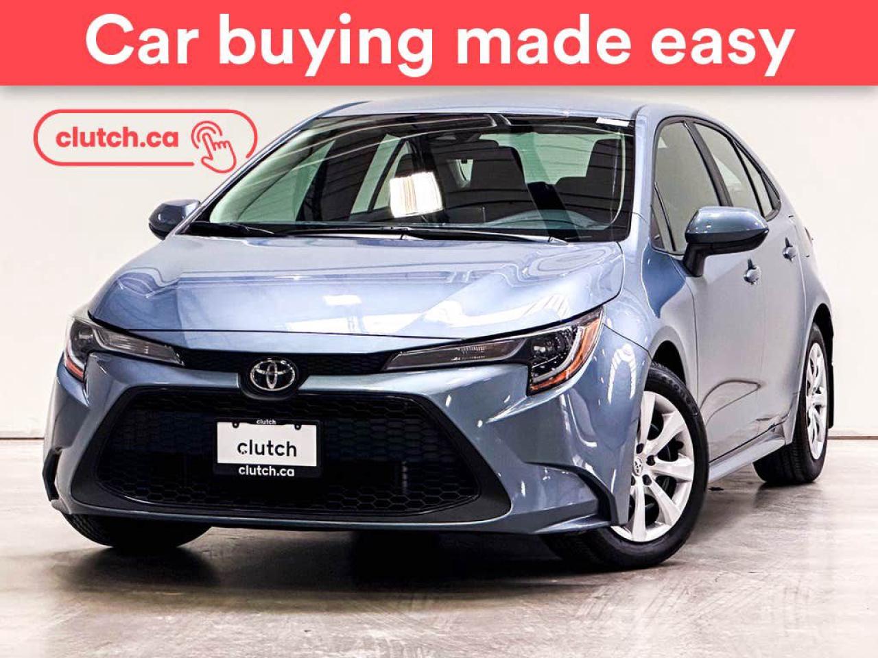 Used 2020 Toyota Corolla LE w/ Apple CarPlay, Heated Front Seats, Rearview Cam for sale in Toronto, ON