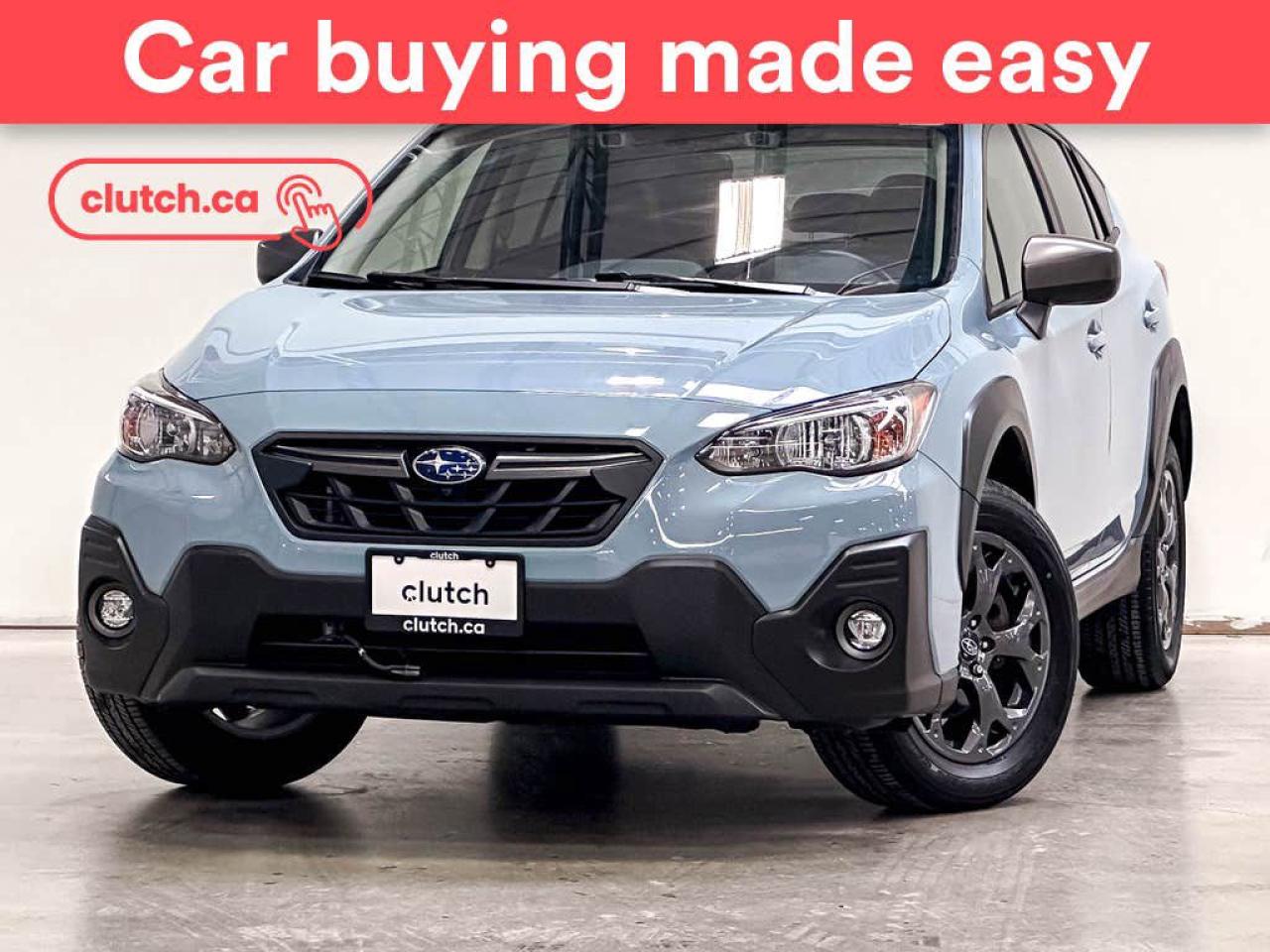 Used 2021 Subaru XV Crosstrek Outdoor AWD w/ EyeSight Pkg. w/ Apple CarPlay, Heated Front Seats, Rearview Cam for sale in Toronto, ON