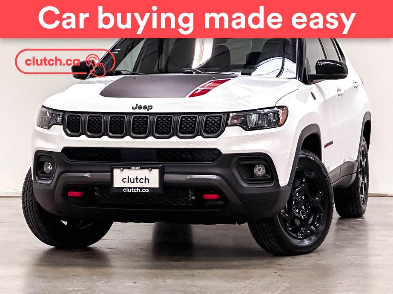 Used 2023 Jeep Compass Trailhawk 4WD w/ Apple CarPlay, Heated Front Seats, Rearview Cam for sale in Toronto, ON