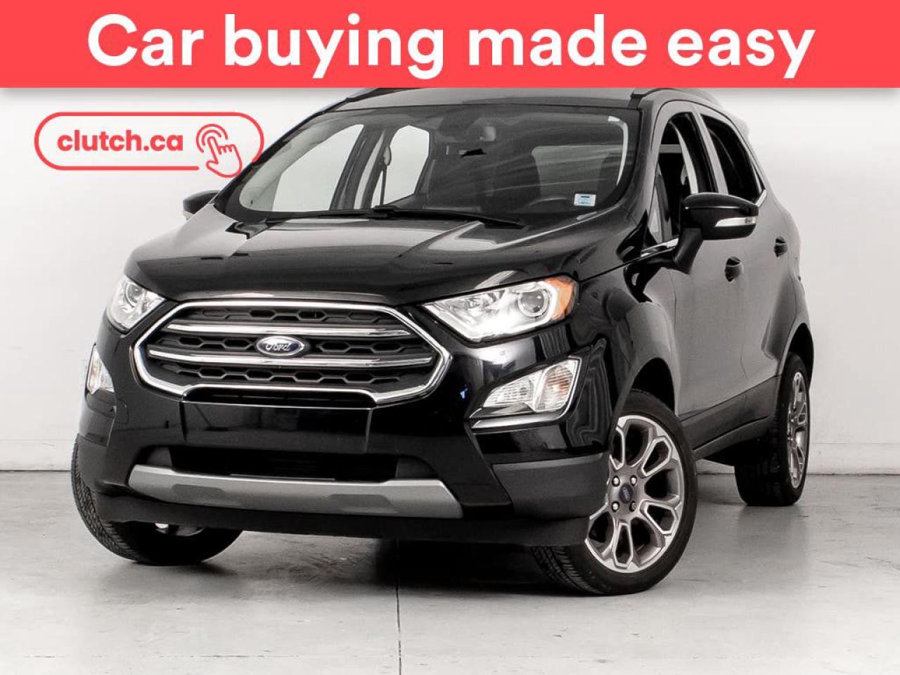 Used 2020 Ford EcoSport Titanium 4WD w/ Sunroof, Heated Seats, Rear View Cam for sale in Bedford, NS