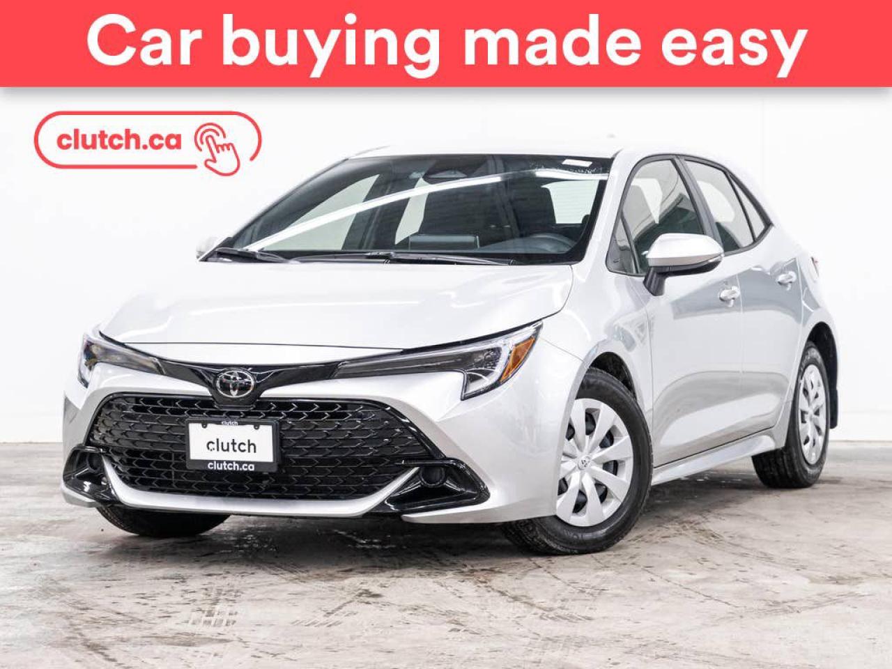 Used 2024 Toyota Corolla Hatchback SE w/ Apple CarPlay & Android Auto, Rearview Cam, Adaptive Cruise Control for sale in Toronto, ON