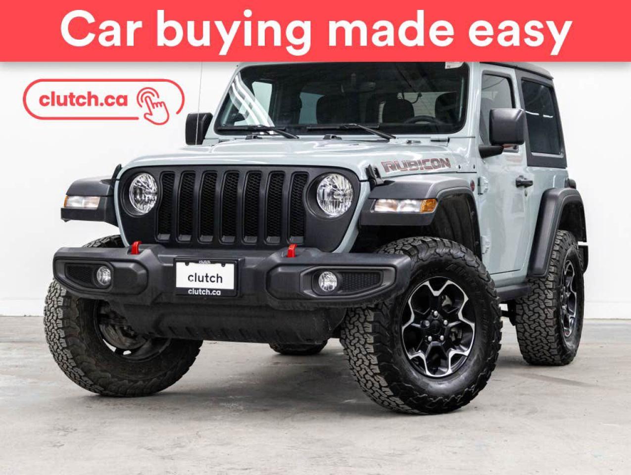 Used 2023 Jeep Wrangler Rubicon 4X4 w/ Apple CarPlay & Android Auto, Nav, Rearview Cam for sale in Toronto, ON