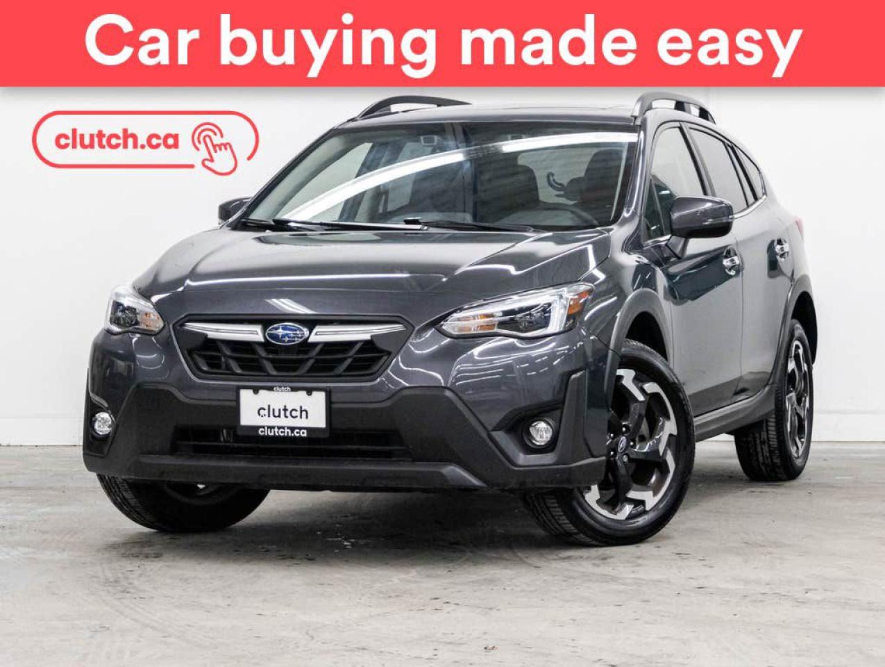 Used 2022 Subaru XV Crosstrek Limited AWD w/Apple Carplay & Android Auto, Heated Front Seats, Backup Cam for sale in Toronto, ON