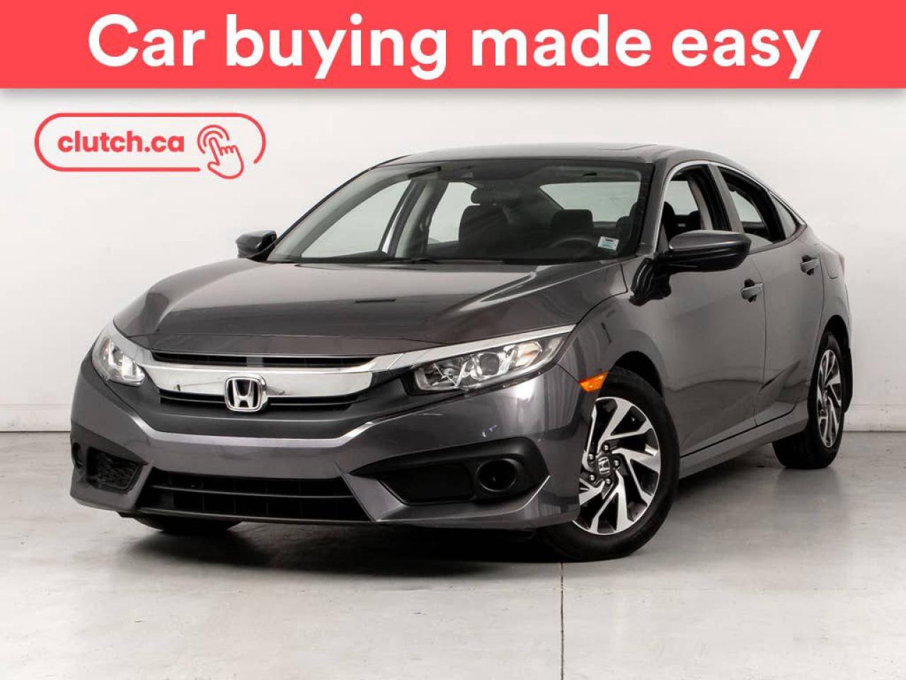 Used 2017 Honda Civic EX w/ Apple CarPlay & Android Auto, Bluetooth, Backup Cam for sale in Bedford, NS