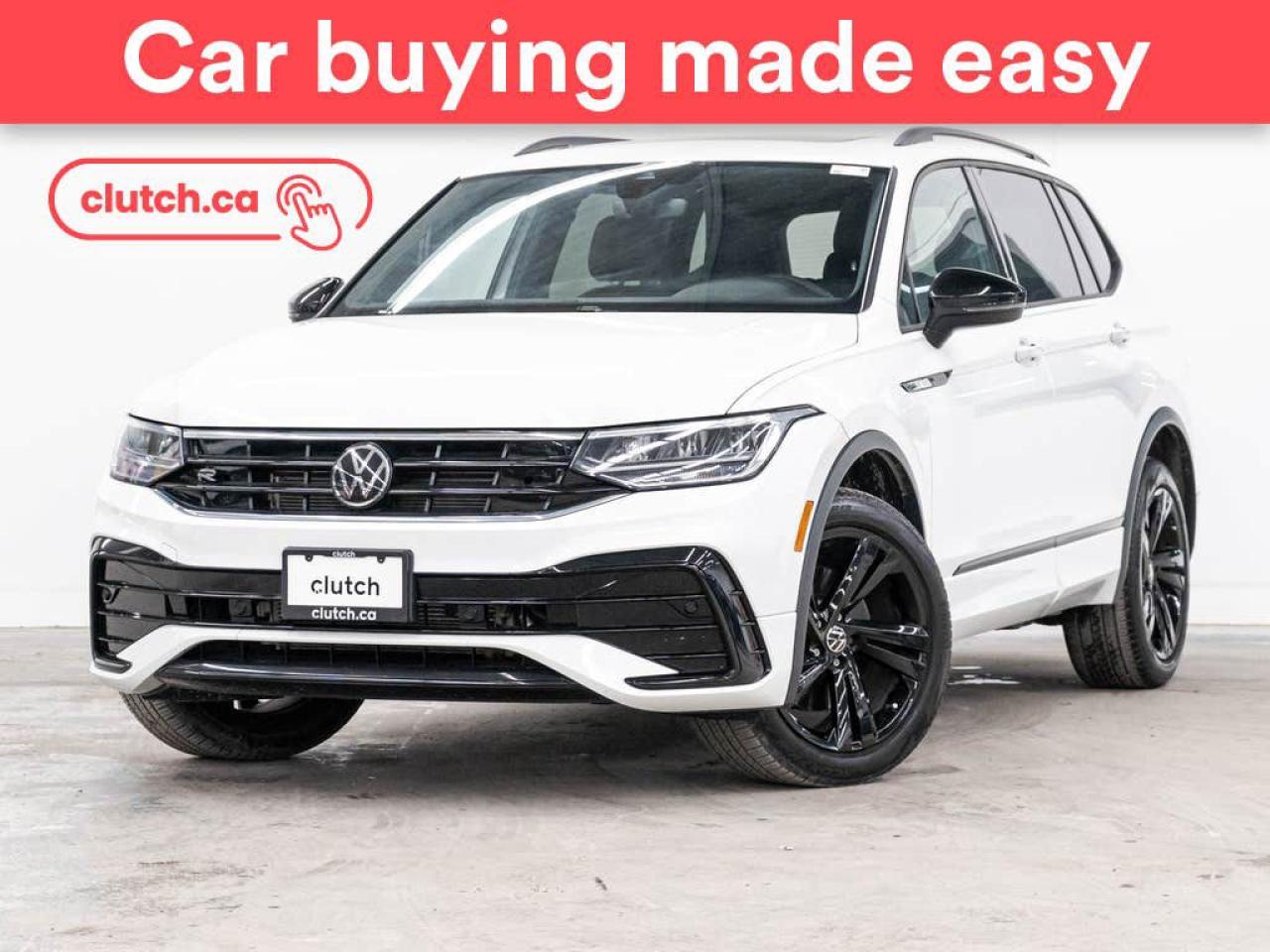 Used 2024 Volkswagen Tiguan Comfortline R-Line Black Edition AWD w/ Apple CarPlay & Android Auto, Rearview Cam, Panoramic Moonroof for sale in Toronto, ON