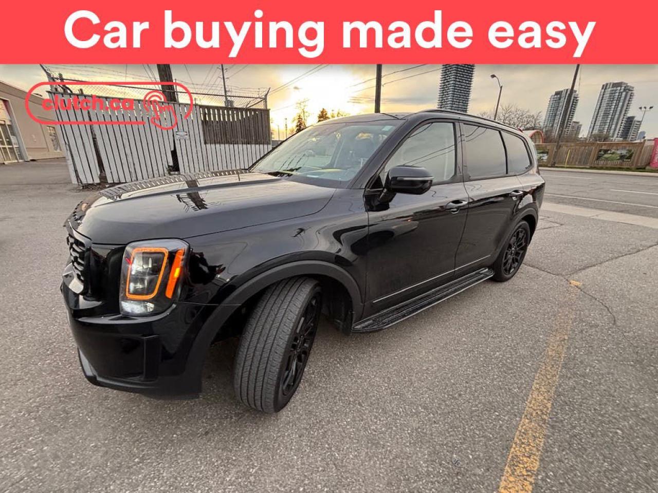 Used 2022 Kia Telluride Nightsky AWD w/ Apple CarPlay & Android Auto, Nav, Wireless Charging for sale in Toronto, ON