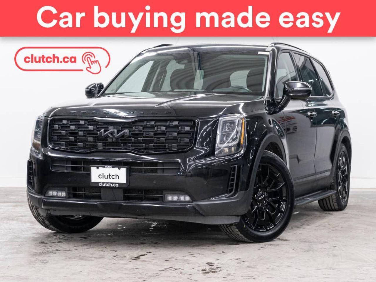 Used 2022 Kia Telluride Nightsky AWD w/ Apple CarPlay & Android Auto, Nav, Wireless Charging for sale in Toronto, ON