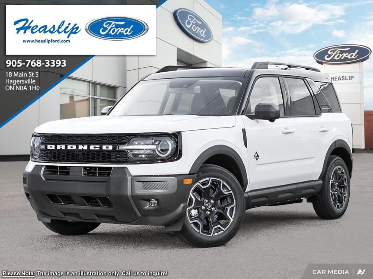 New 2025 Ford Bronco Sport Outer Banks 4X4 for sale in Hagersville, ON