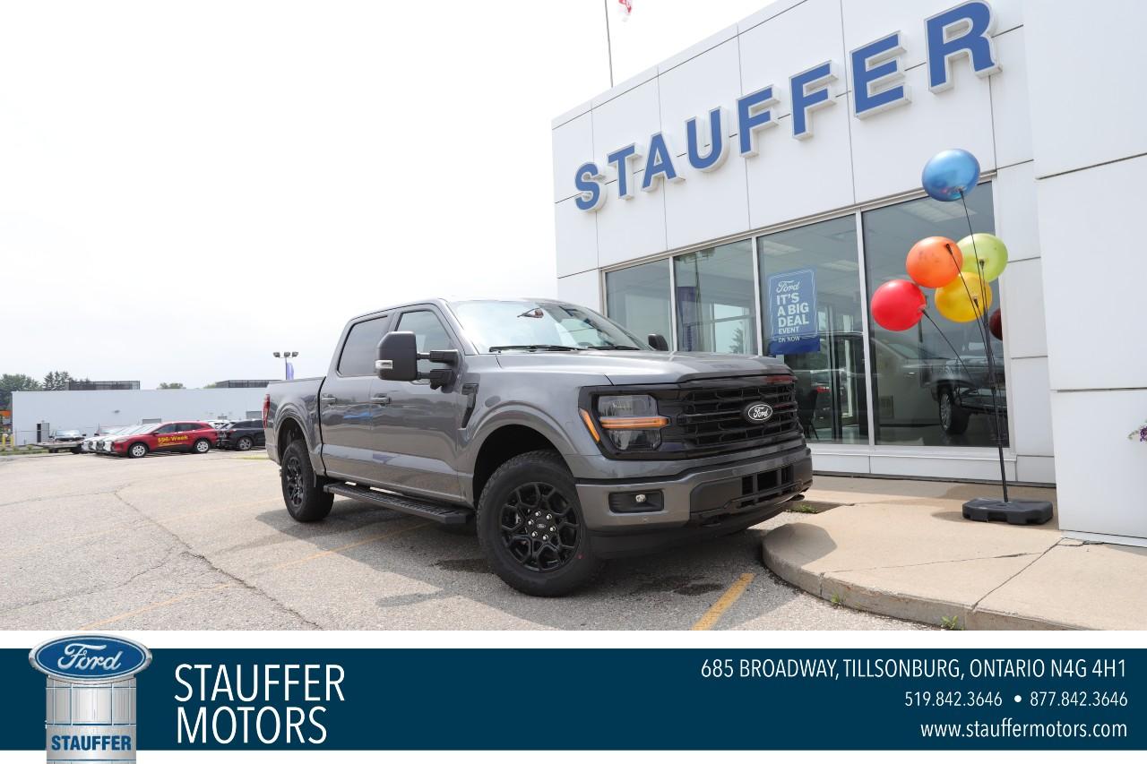 New 2025 Ford F-150 XLT 4WD SuperCrew 5.5' Box for sale in Tillsonburg, ON