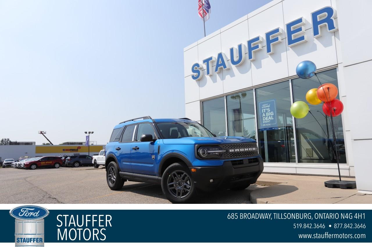 New 2025 Ford Bronco Sport Big Bend 4x4 for sale in Tillsonburg, ON