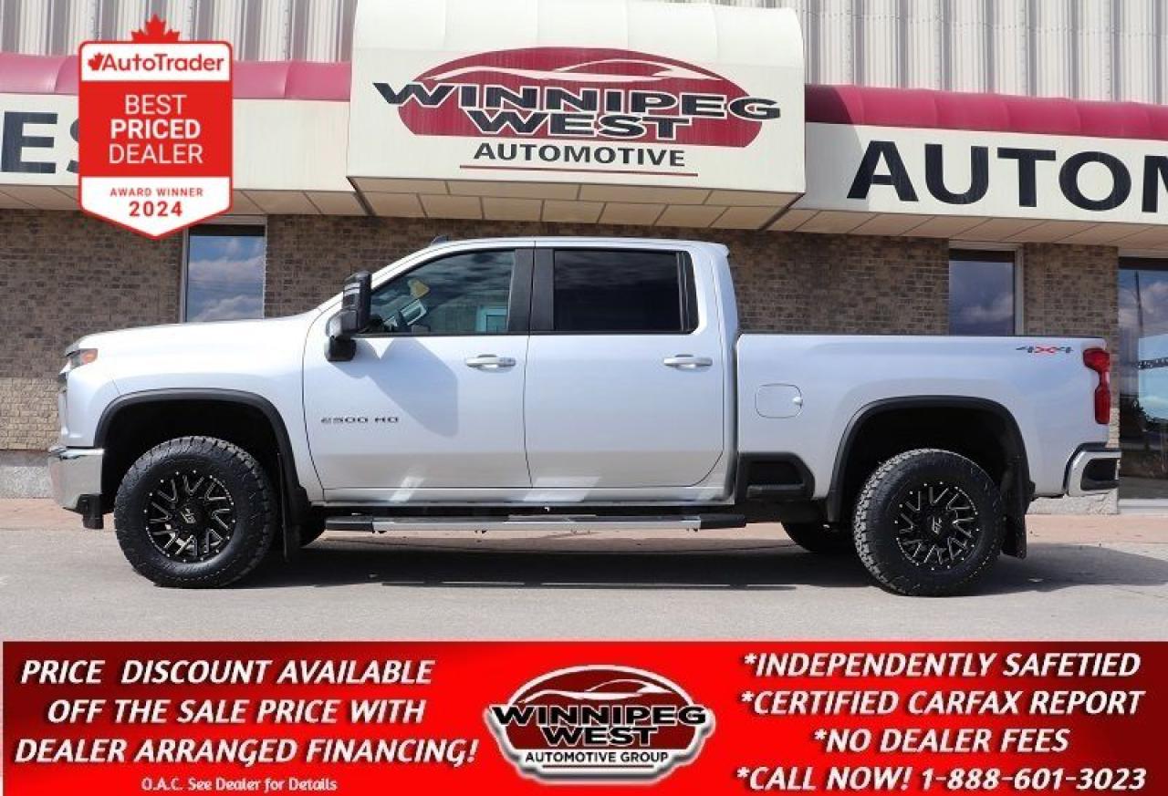 Used 2023 Chevrolet Silverado 2500 HD LT2 CREW 6.6L 4X4, LOADED/HTD SEAT, CLEAN/SHARP!! for sale in Headingley, MB