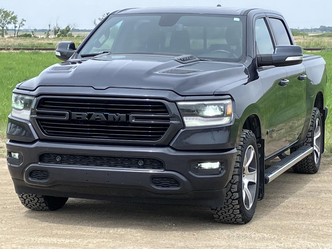 Used 2020 RAM 1500 Sport 4x4 Crew Cab 5'7  Box for sale in Kipling, SK