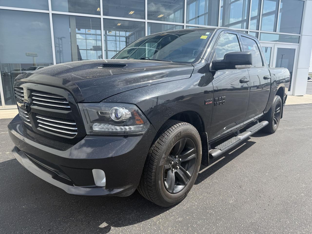 Used 2016 RAM 1500 Sport Trim | HEMI V8 | 4x4 | Bold Design & Power for sale in Moose Jaw, SK