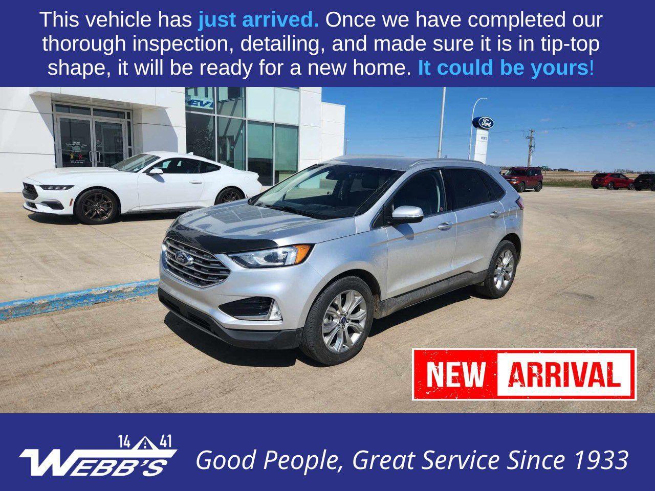 Used 2019 Ford Edge Titanium AWD for sale in Wainwright, AB